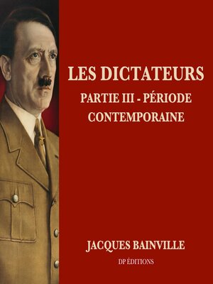 cover image of Les dictateurs--Partie III